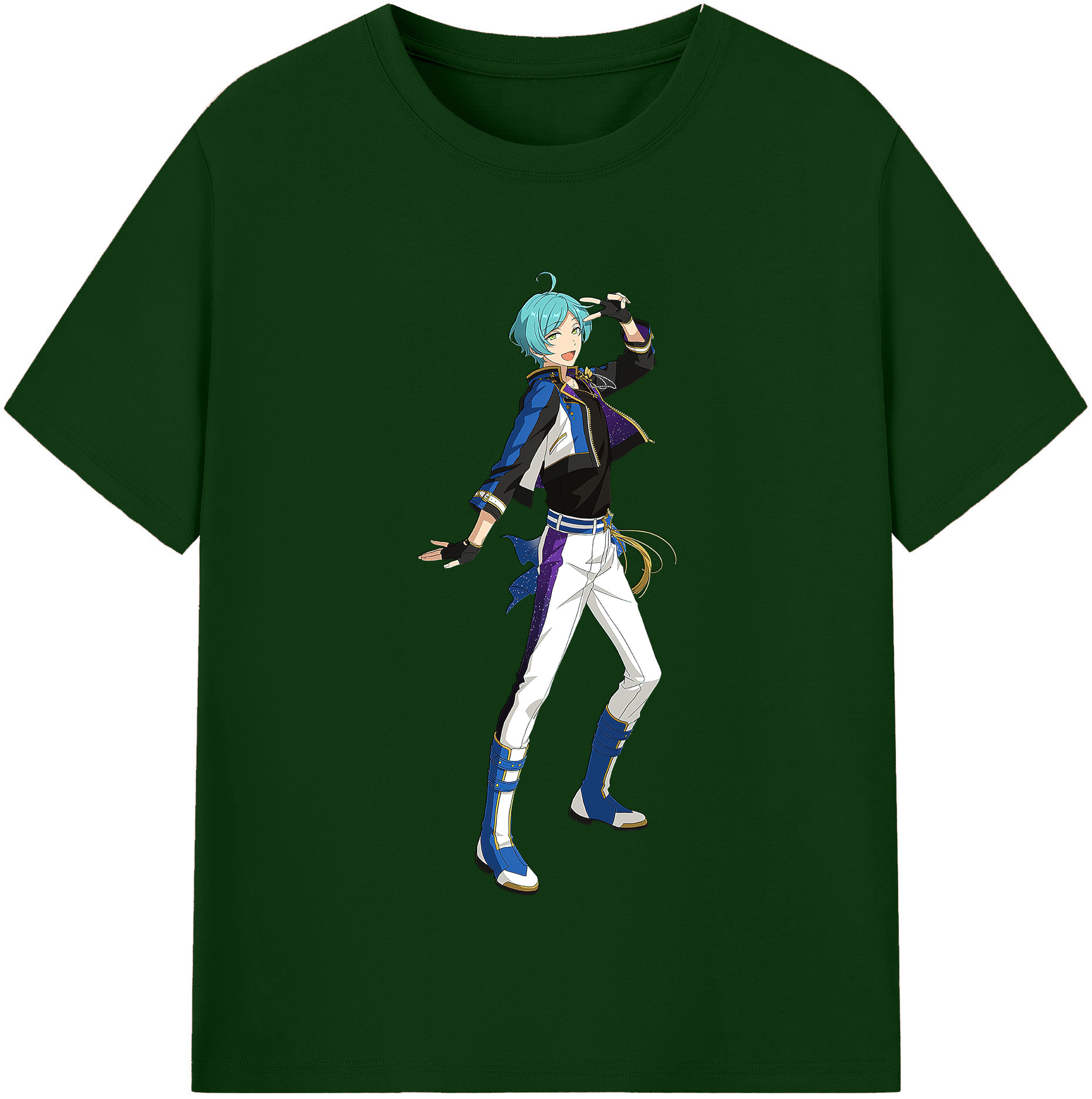 （画像用） あんさんぶるスターズ! Ensemble Stars 綿100％半袖Tシャツ（フロントプリント）
